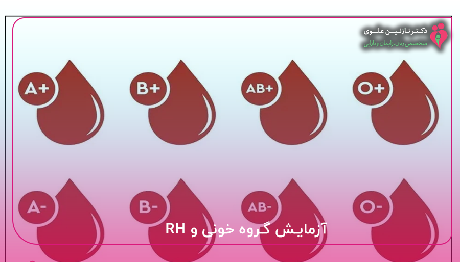 آزمایش گروه خونی و RH