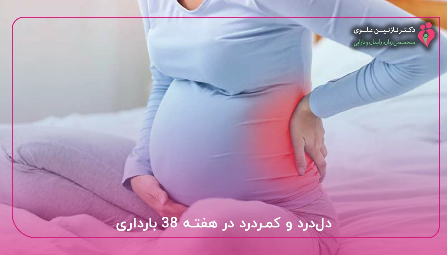 دل_درد و کمردرد در هفته 38 بارداری